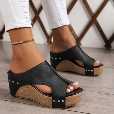 DONA™ | Chic wedge sandals