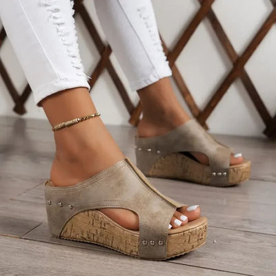 DONA™ | Chic wedge sandals