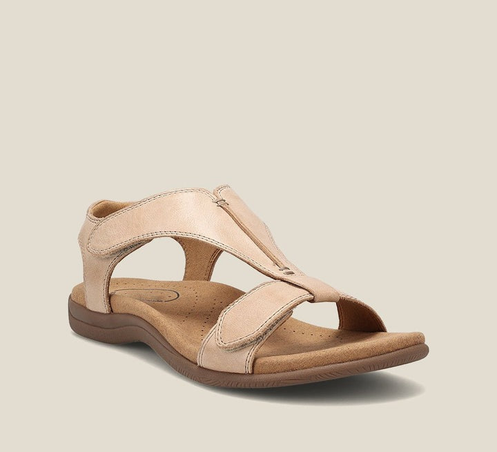 VANESA™ | Luxe Leather Stride Sandals