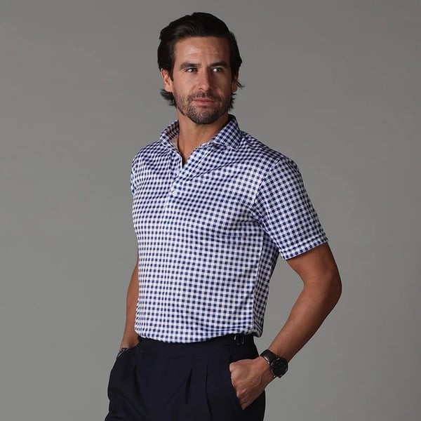 Semi-Spread Collar Polos