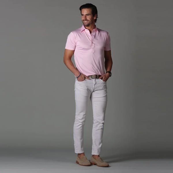 Semi-Spread Collar Polos