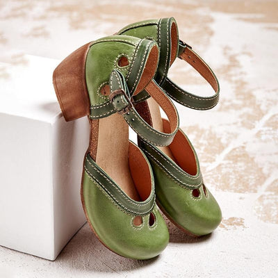 Charlotte  - Orthopedic Low-Heel Sandals