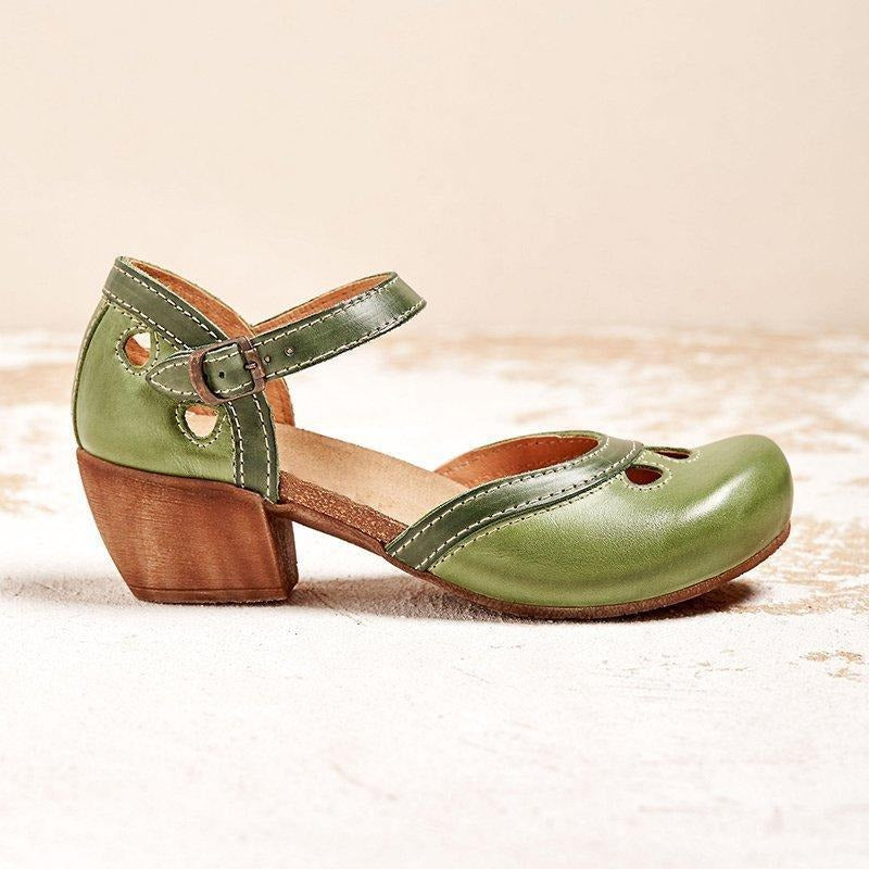 Charlotte  - Orthopedic Low-Heel Sandals