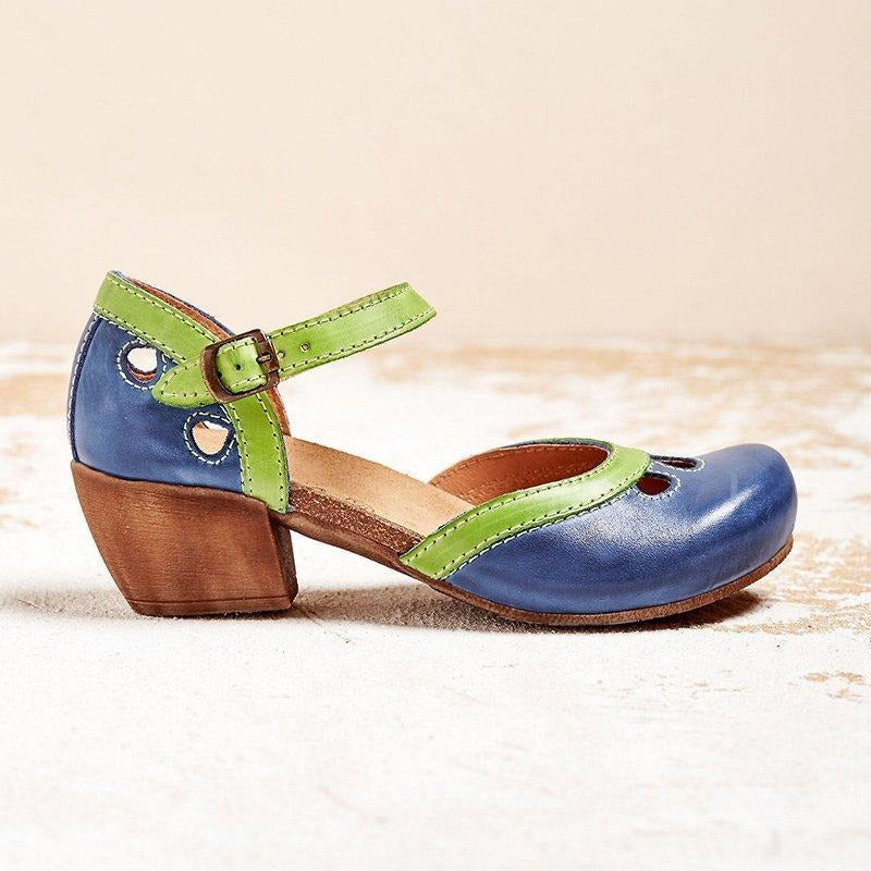 Charlotte  - Orthopedic Low-Heel Sandals